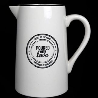 Heart Of The Home White Pouring Jug