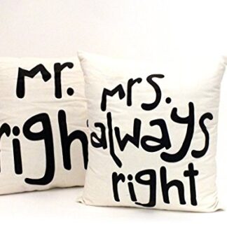 Mr Right Cushion by Giftworks