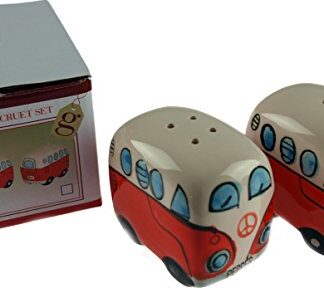 Orange Surfer Camper Style Salt And Pepper Fun Cruet Set