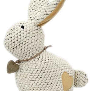 Rabbit Doorstop In Cream
